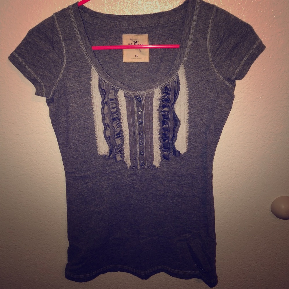 HOLLISTER half button up shirt XS